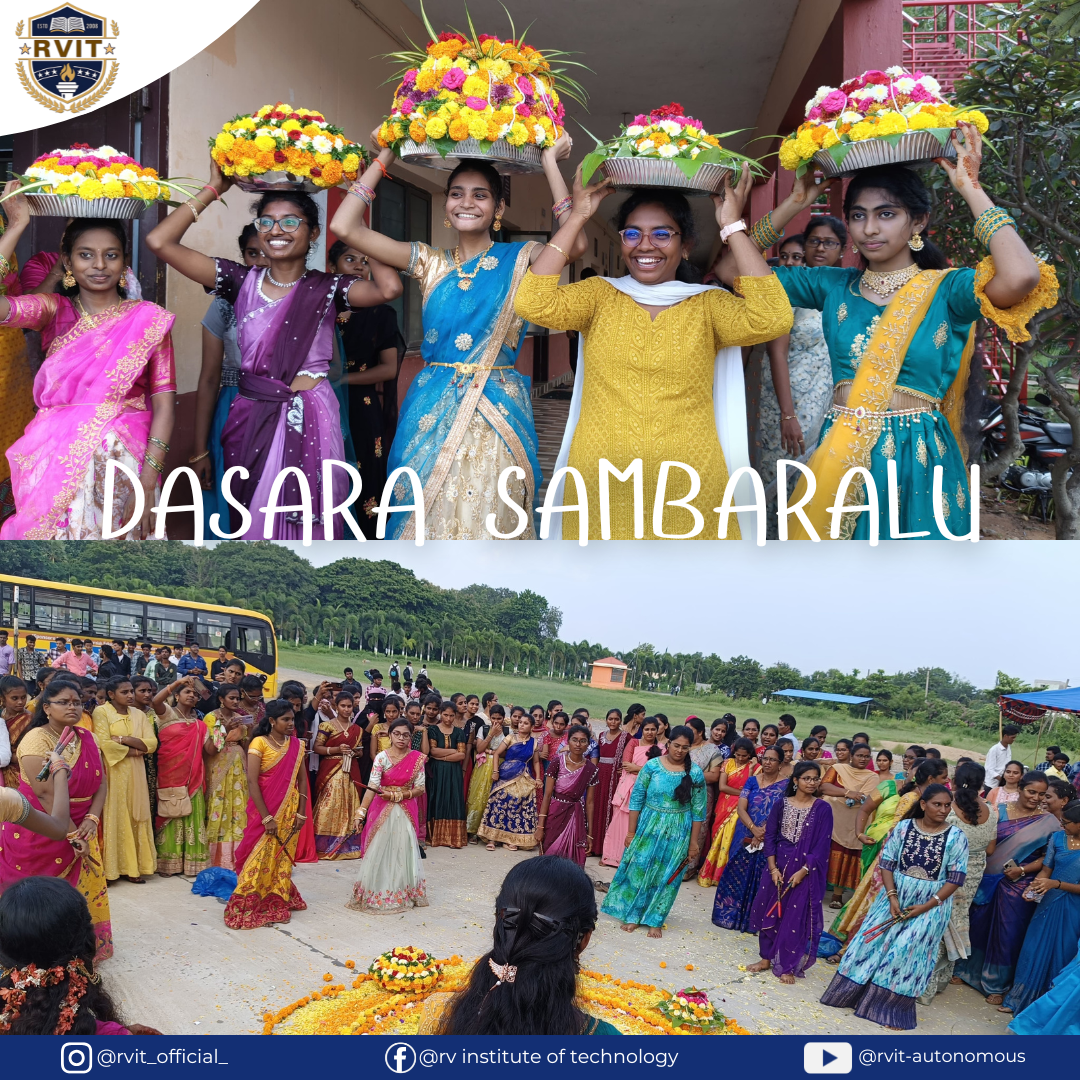 Dasara Sambaralu @RVIT